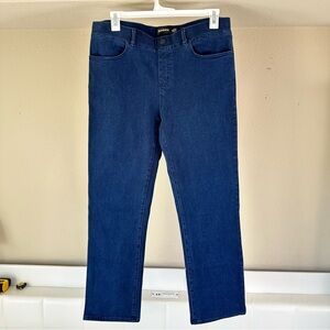 petite XL denim by betabrand color blue size 19/41